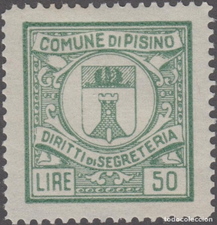 Briefmarken: F-EX3750 ITALY ITALIA REVENUE. COMUNE DI POSINO LOCAL STAMP MNH.
