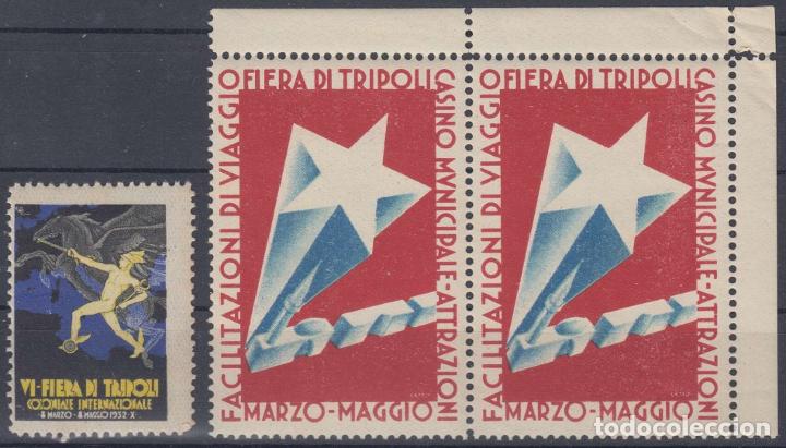 Sellos: F-EX9393  ITALY ITALIA CINDERELLA 1932 LYBIA LIBIA TRIPOLI FAIR ORIGINAL GUM.