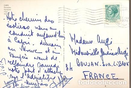 Francobolli: Italia  & Circulado, Capri Panorama, Boujan-sur-Libron France 1975 (12)
