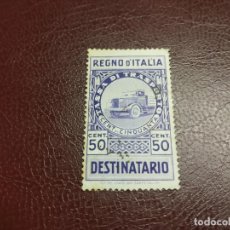 Sellos: ITALIA TASA SEGUNDA GUERRA MUNDIAL WWII.