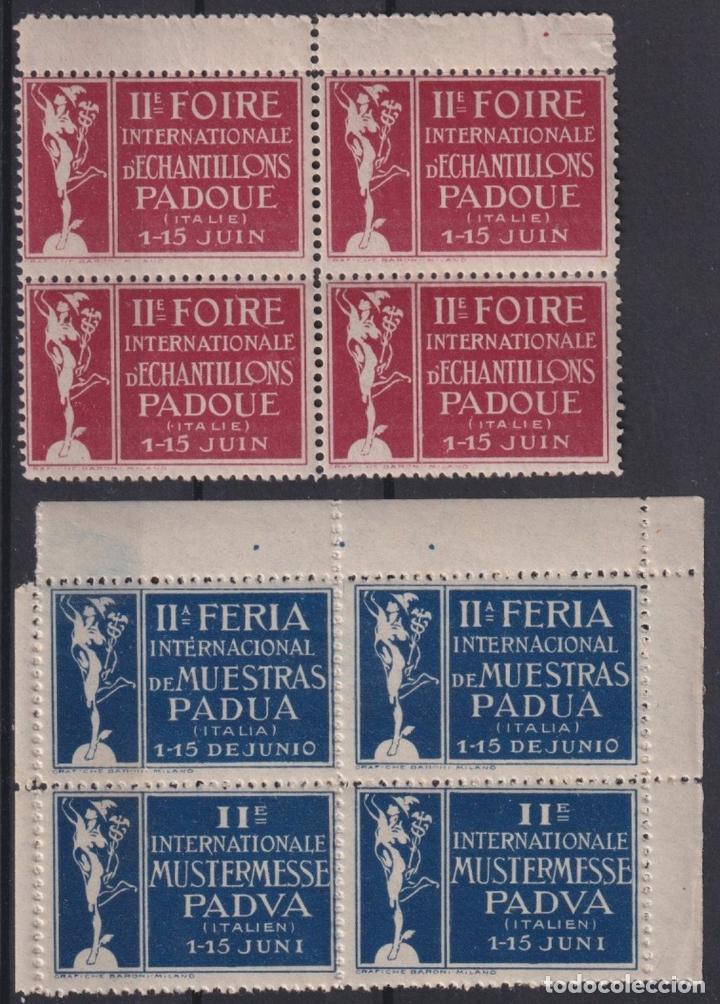 Selos: &rdquo;F-EX16775 ITALY ITALIA CINDERELLA CIRCA 1930 PADOVA PADUA MUESTRAS FAIR ORIGINAL GUM&rdquo;