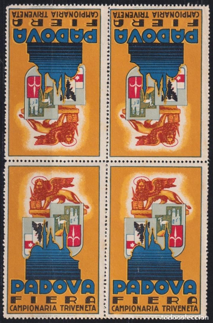 Selos: &rdquo;F-EX16762 ITALY ITALIA CINDERELLA CIRCA 1930 PADOVA PADUA FAIR TETE BECHE EXPO ORIGINAL GUM&rdquo;