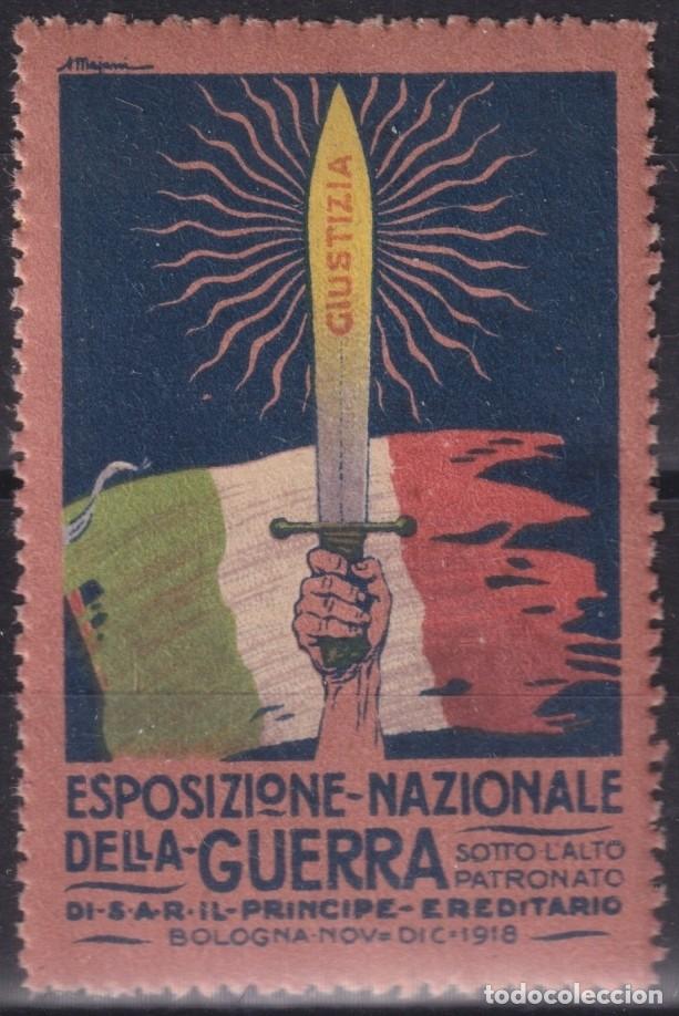 Selos: &rdquo;F-EX16486 ITALY ITALIA CINDERELLA 1918 WWI WAR MILITAR EXPO ORIGINAL GUM&rdquo;