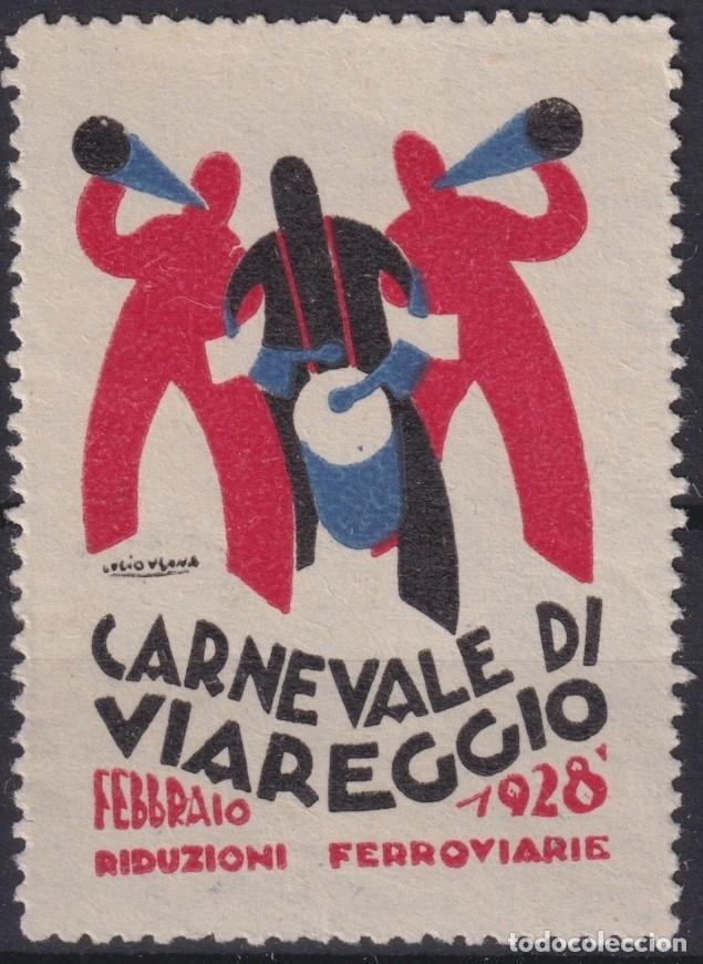 Selos: &rdquo;F-EX16605 ITALY ITALIA CINDERELLA 1928 CARNIVAL CARNEVALE DI VIAREGGIO NO GUM&rdquo;