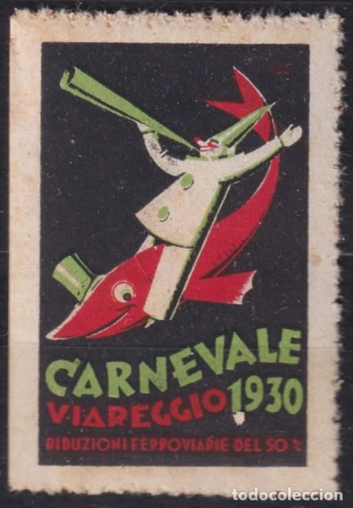 Selos: &rdquo;F-EX16619 ITALY ITALIA CINDERELLA 1930 CARNIVAL CARNEVALE DI VIAREGGIO ORIGINAL GUM&rdquo;
