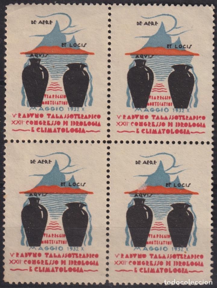 Selos: &rdquo;F-EX16624 ITALY ITALIA CINDERELLA 1932 HYDROLOGY CLIMATOLOGY CONGRESS NO GUM&rdquo;