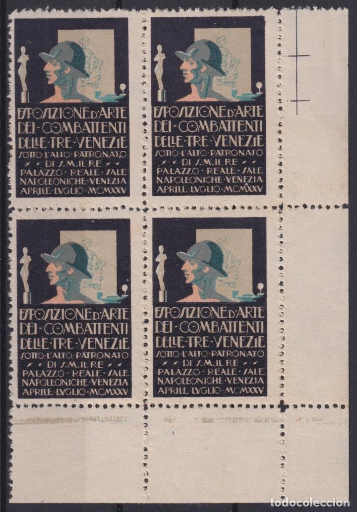 Selos: &rdquo;F-EX16618 ITALY ITALIA CINDERELLA 1925 VENEZIA VENICE EXPO ARTE MILITAR  COMBATIENTE. ORIGINAL GUM.