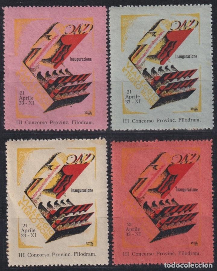 Sellos: &rdquo;F-EX16640 ITALY ITALIA CINDERELLA 1932 VIAREGGIO THEATER TEATRO OND ORIGINAL GUM&rdquo;