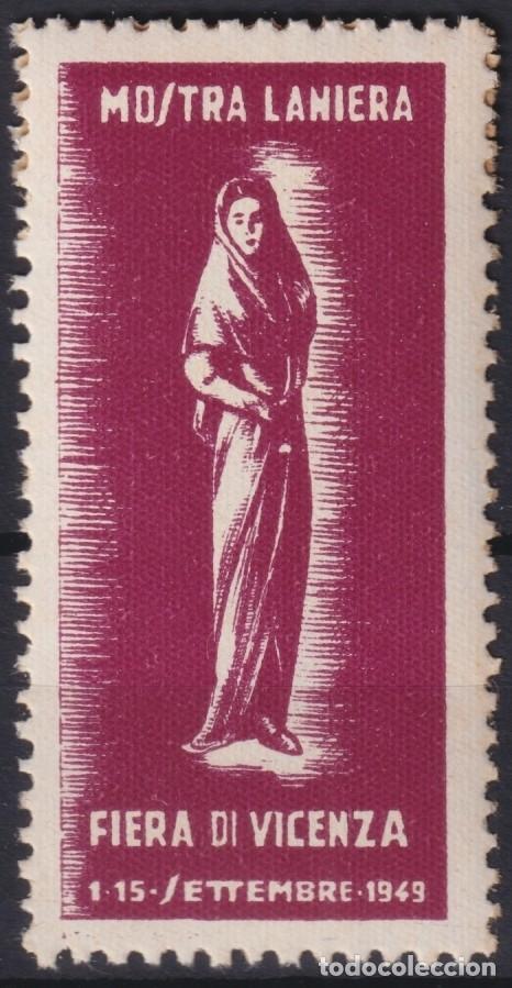 Sellos: &rdquo;F-EX16677 ITALY ITALIA CINDERELLA 1949 VICENZA FAIR MOSTRA LANIERA ORIGINAL GUM&rdquo;