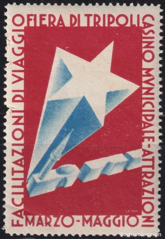 Sellos: &rdquo;F-EX16744 ITALY ITALIA CINDERELLA CIRCA 1930 LIBIA LYBIA FAIR TRIPOLI ORIGINAL GUM&rdquo;