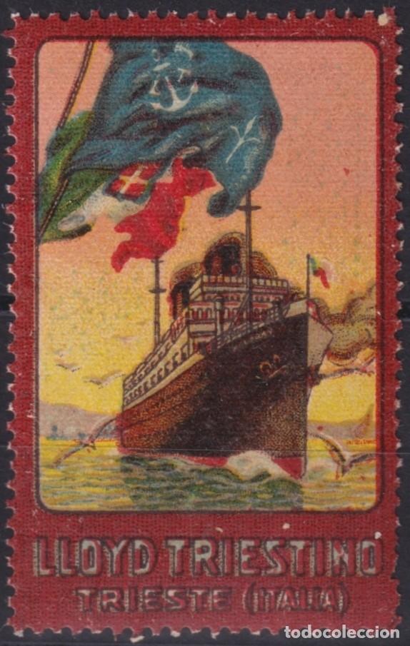 Sellos: &rdquo;F-EX16745 ITALY ITALIA CINDERELLA CIRCA 1930 TRIESTE LLOYD SHIP STEAMSHIP ORIGINAL GUM&rdquo;