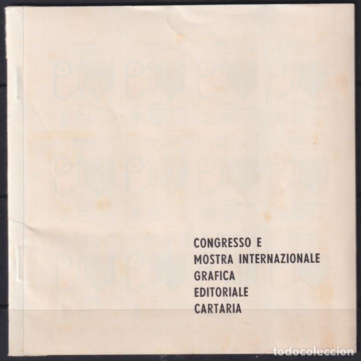 Sellos: &rdquo;F-EX16742 ITALY ITALIA CINDERELLA 1959 COMPLETE BOOKLED GRAPHIC FAIR MILANO ORIGINAL GUM&rdquo;
