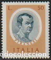 Selos: Italia 1973 Scott 1119 Sello ** Personajes Arte Piranesi, Giovanni Batista Michel 1419 Yvert 1153