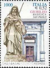 Timbres: ITALIA 2000 - JUBILEO DE LA BASILICA DE SAN PABLO - YVERT N&ordm; 2403**