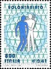 Timbres: ITALIA 2000 - PRO VOLUNTARIOS - YVERT N&ordm; 2459**