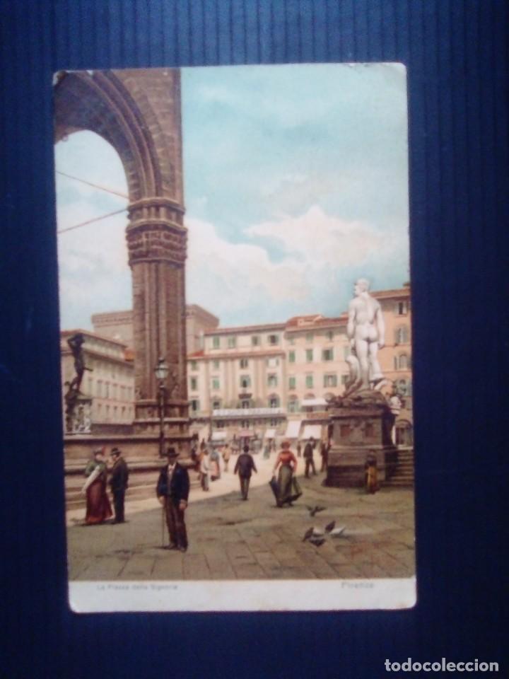 Sellos: Firenze-La Piazza della Signoria