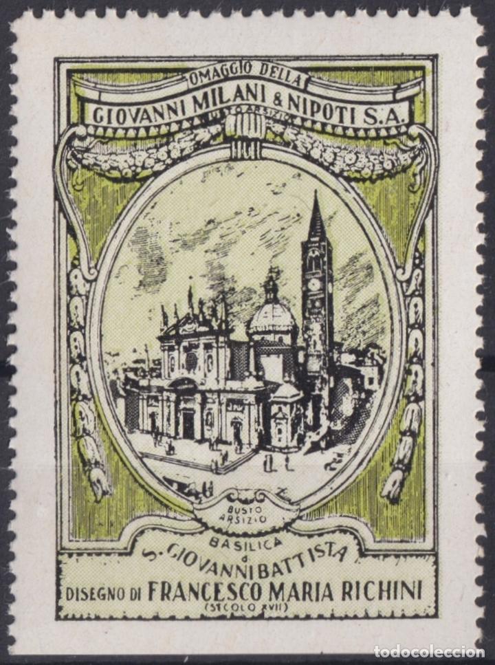 Sellos: &rdquo;F-EX17454 ITALY ITALIA CINDERELLA 1930 BUSTO ARSIZIO CHURCH BATTISTA 41x54 mm ORIGINAL GUM&rdquo;