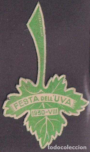 Sellos: &rdquo;F-EX17421 ITALY ITALIA CINDERELLA 1930 WINE VINO UVA BEVERAGE 75x55mm NO GUM.&rdquo;