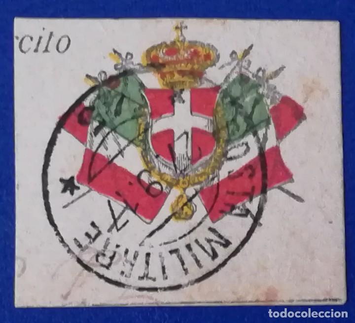 Timbres: MATASELLO POSTAL MILITAR ITALIA.A&Ntilde;O 1917
