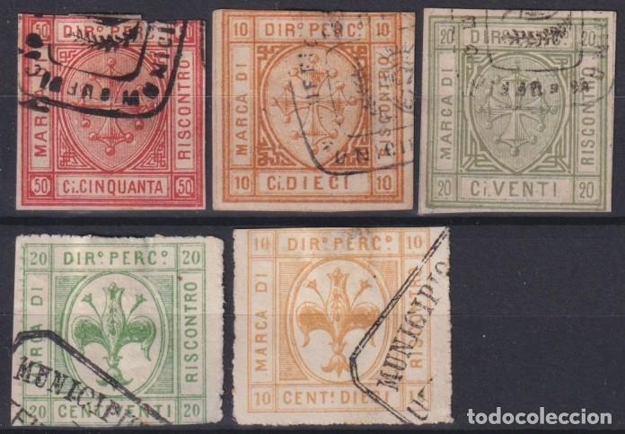 Sellos: F-EX17084 ITALY ITALIA LOCAL REVENUE MARCA DI RISCONTRO DIR PERC.