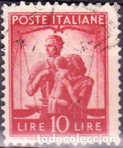 Sellos: 1945 - ITALIA - YVERT 497 - Foto 1