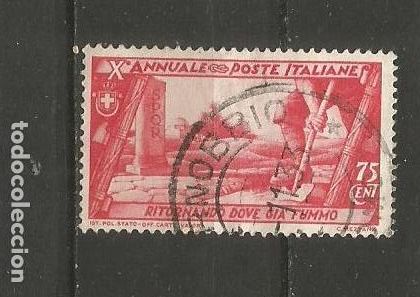 Sellos: ITALIA YVERT NUM. 314 USADO - Foto 1