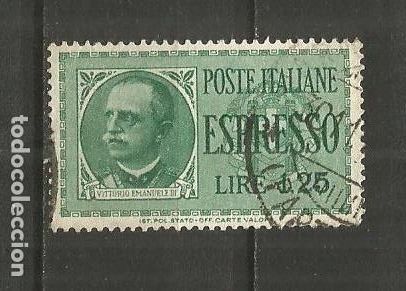 Stamps: ITALIA CORREO URGENTE YVERT NUM. 19 USADO