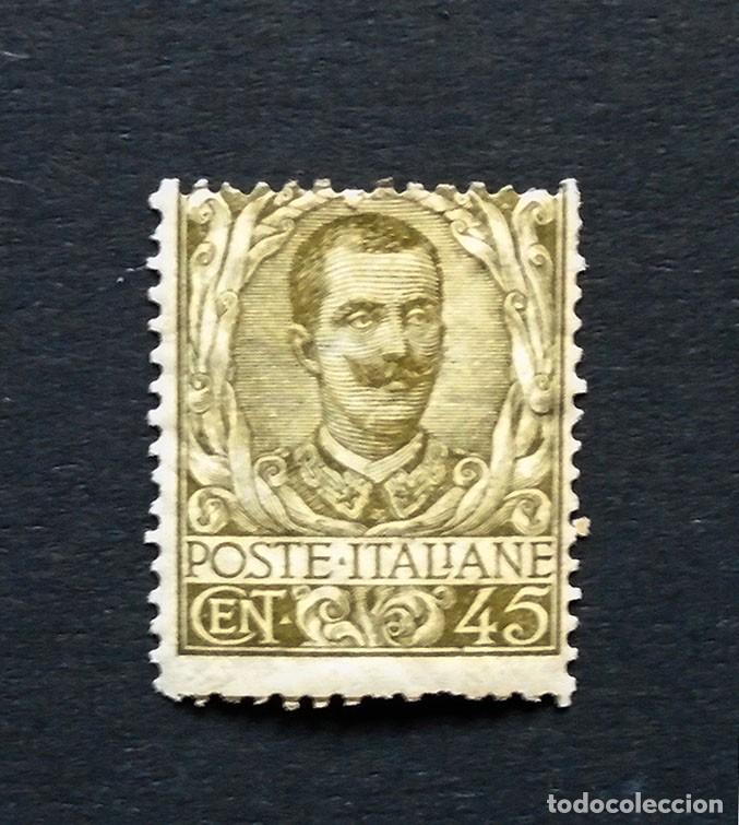 Timbres: ITALIA . SELLO 45 CENTESIMI 1901 . ENMANUEL III . NUEVO