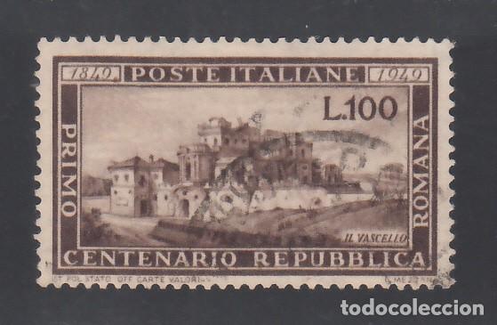 Sellos: ITALIA, 1949 YVERT Nº 537, Casa del Vascello a Roma - Foto 1 - 232883950