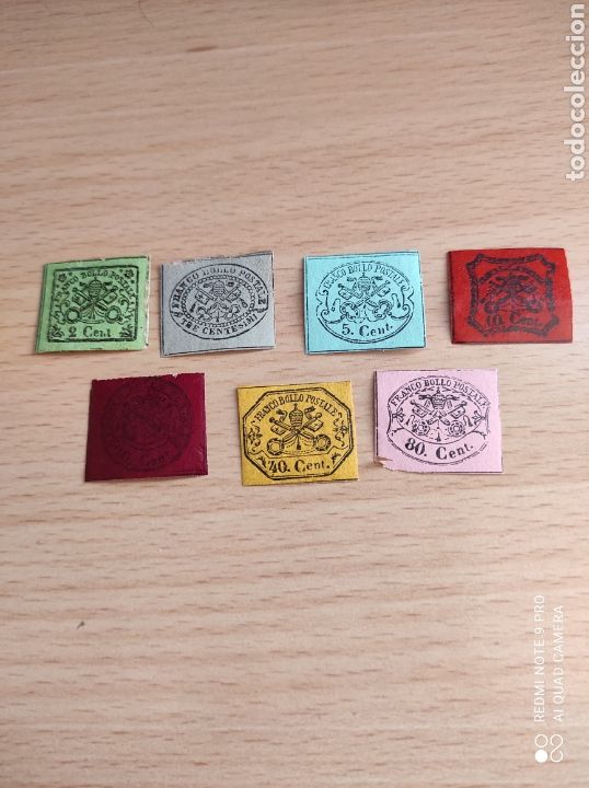 Sellos: Sellos Estado Pontificado - Foto 1