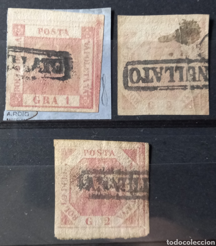 Briefmarken: Sellos de N&aacute;poles 1858