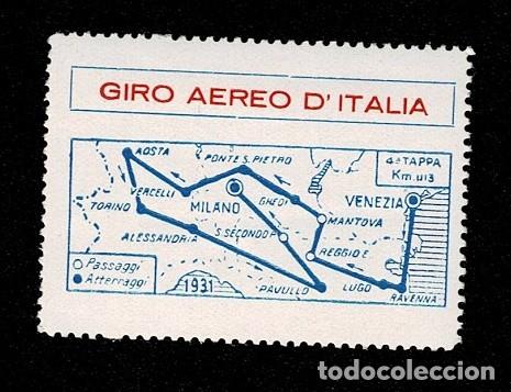 Timbres: CL8-7 Vi&ntilde;eta GIRO EREO D'ITALIA sin fijasellos