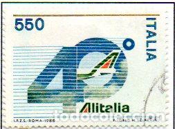 Selos: ITALIA.- SELLO DEL A&Ntilde;O 1986.- EN USADO