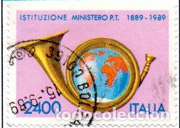Selos: ITALIA.- SELLO DEL A&Ntilde;O 1989.- EN USADO