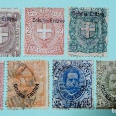 Sellos: ITALIA SELLOS POSTALES DE COLONIA ERITREA 1895