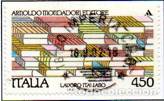Selos: ITALIA.- SELLO DEL A&Ntilde;O 1989, EN USADO
