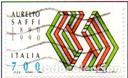 Briefmarken: ITALIA.- SELLO DEL A&Ntilde;O 1990, EN USADO