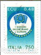 Briefmarken: ITALIA.- SELLO DEL A&Ntilde;O 1991, EN USADO
