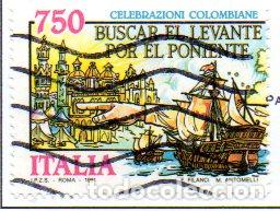 Briefmarken: ITALIA.- SELLO DEL A&Ntilde;O 1991, EN USADO