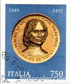 Briefmarken: ITALIA.- SELLO DEL A&Ntilde;O 1992, EN USADO