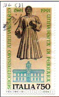 Briefmarken: ITALIA.- SELLO DEL A&Ntilde;O 1992, EN USADO