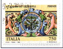 Briefmarken: ITALIA.- SELLO DEL A&Ntilde;O 1996, EN USADO