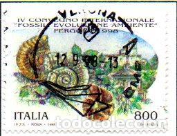 Briefmarken: ITALIA.- SELLO DEL A&Ntilde;O 1998, EN USADO