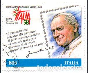 Briefmarken: ITALIA.- SELLO DEL A&Ntilde;O 1998, EN USADO