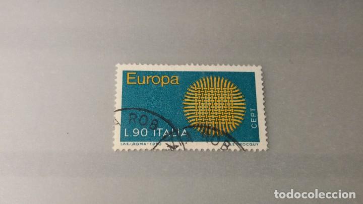 Selos: Sello usado. Europa. Sol Flameante. 4 de Mayo de 1970. Yvert 1048.