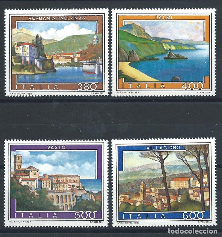 Sellos: Italie N&deg;1744/47** (MNH) 1987 - Tourisme &rdquo;Vues&rdquo;