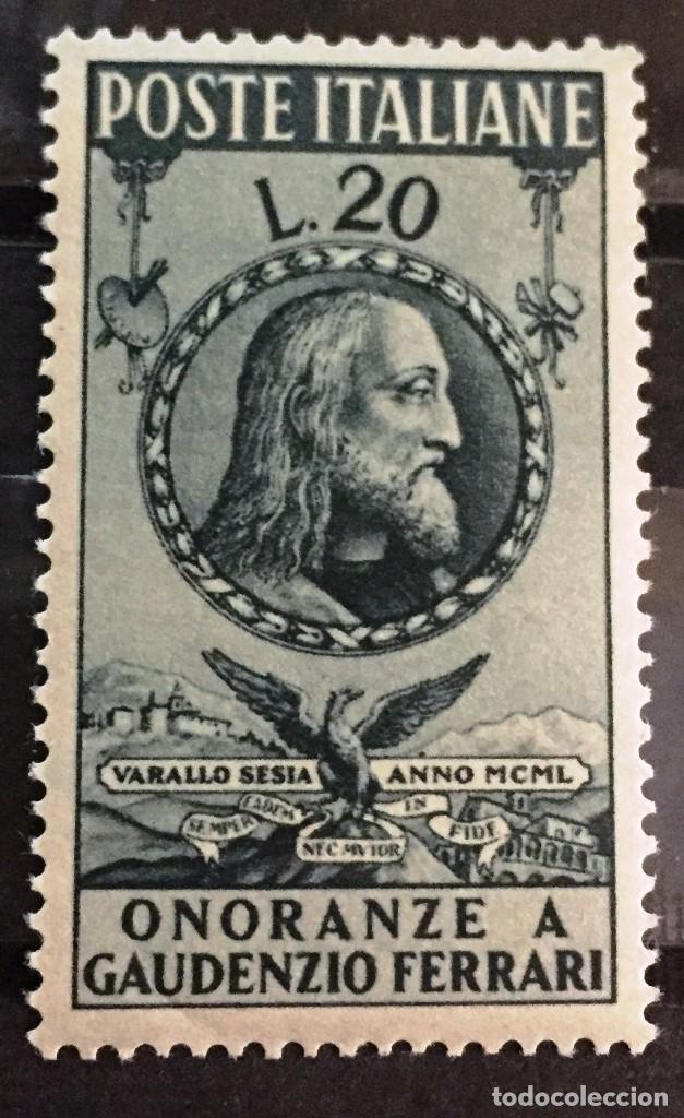 Timbres: Italia, escultor, arquitecto, Gaudenzio Ferrari (1481/1546)