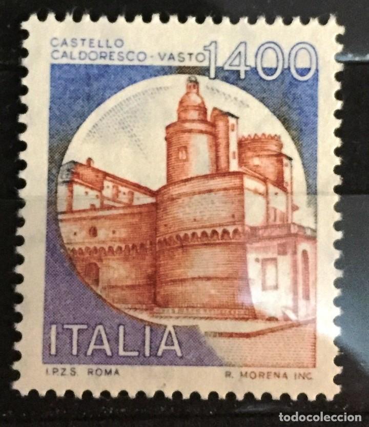 Timbres: Italia, serie castillos