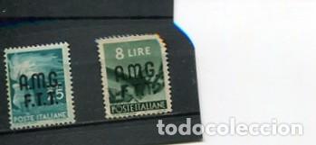 Selos: SELLOS ANTIGUOS OCUPACION DE TRIESTE ITALIA SOBRECARGA