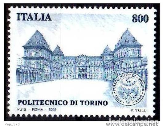 Selos: ITALIA 1998 - POLITECNICO DE TURIN - YVERTN&ordm; 2300**